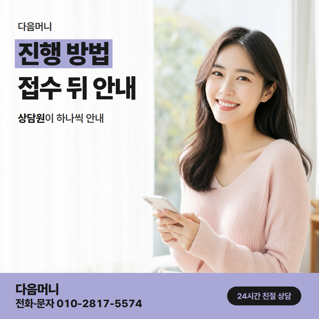 다음머니 안성카드깡 사용 권한 확인부터 입금까지